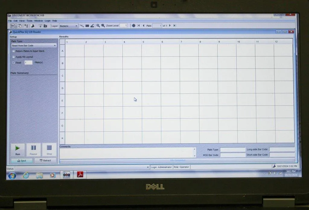 MSD Meso Scale Discovery 1300 Meso Quickplex SQ 120 Fluorometer - Lab Equipment