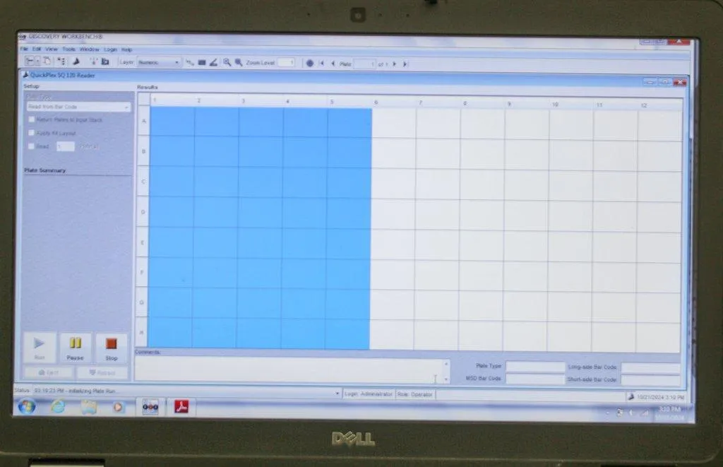 MSD Meso Scale Discovery 1300 Meso Quickplex SQ 120 Fluorometer - Lab Equipment