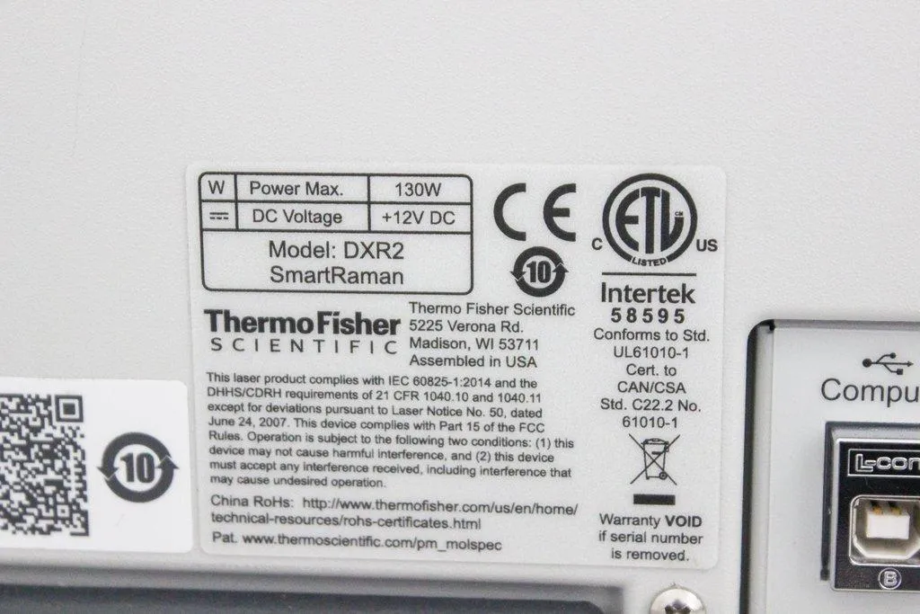 Thermo DXR2 SmartRaman Spectrometer Analytical Accessory with Sampling