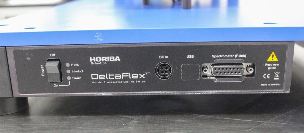 Horiba DeltaFlex Gas Analyzer Fluorescence Lifetime System 5 Picoseconds