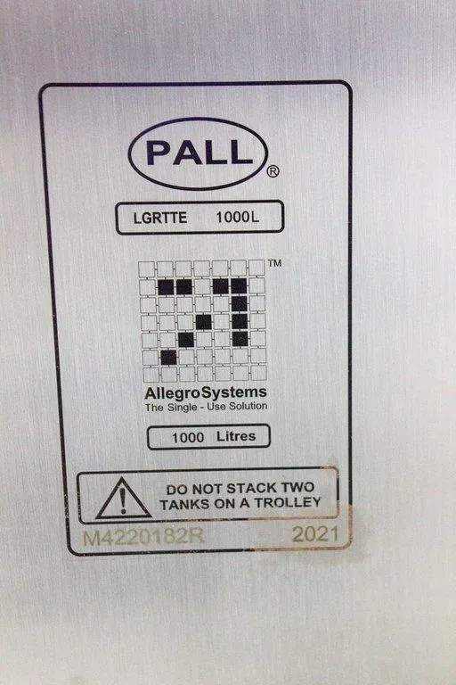 Pall LGRTTE 1000L Single Use Mixer