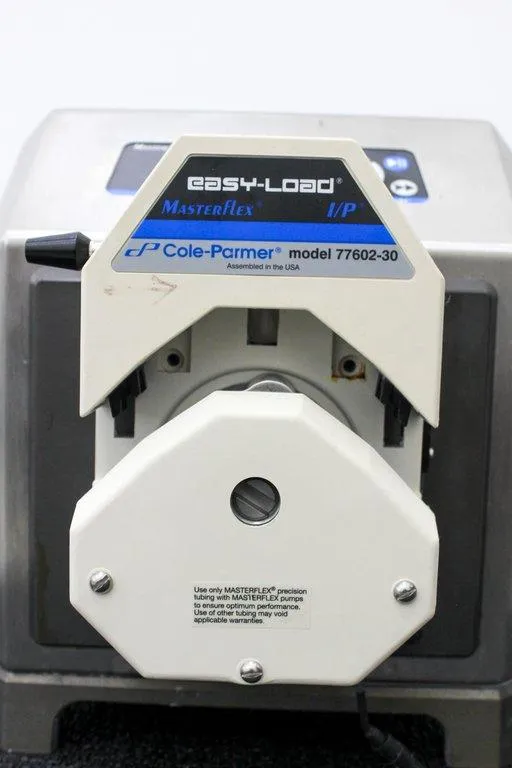 Cole Parmer 77420-18 Peristaltic Pump I/P Digital Stainless Steel 26000 mL/Min