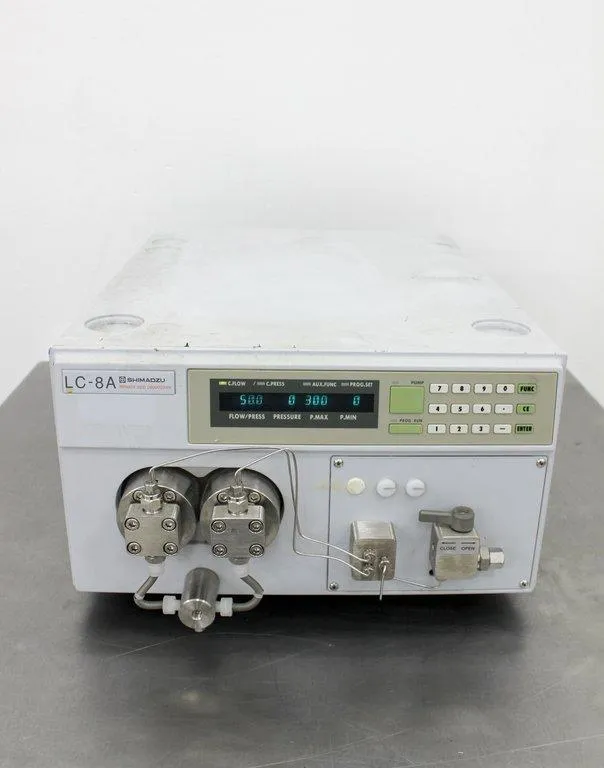 Shimadzu LC-8A Preparative Liquid Chromatography Pump 120V 45lb Good