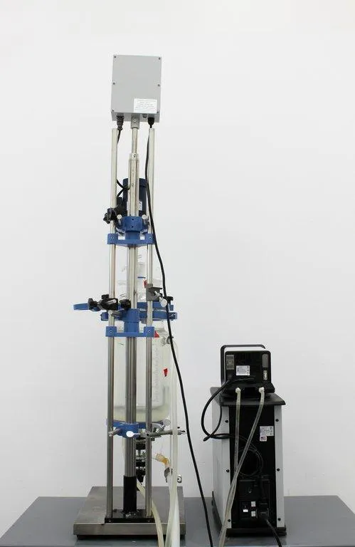 Brookfield TC-650SD-115 with Jacket Glass Reactor JGR-05 Laboratory Equipment