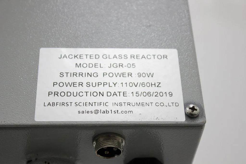 Brookfield TC-650SD-115 with Jacket Glass Reactor JGR-05 Laboratory Equipment