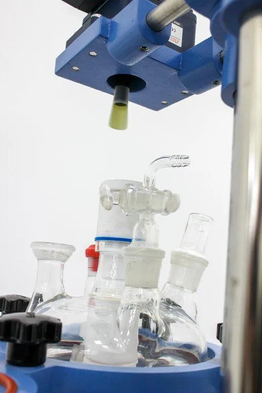 Brookfield TC-650SD-115 with Jacket Glass Reactor JGR-05 Laboratory Equipment