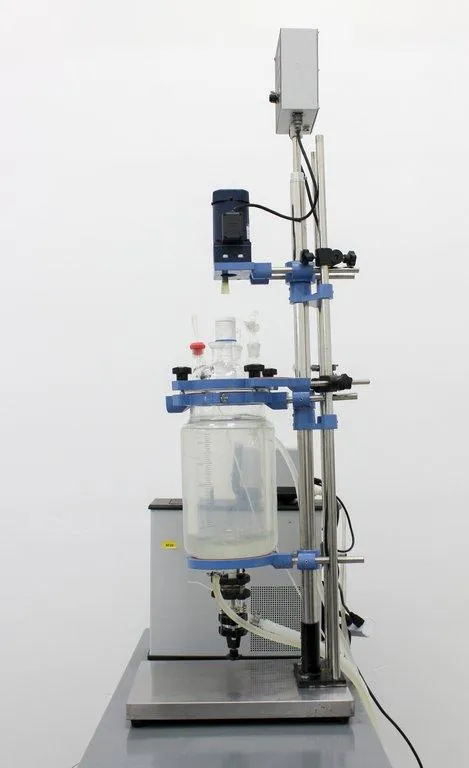 Brookfield TC-650SD-115 with Jacket Glass Reactor JGR-05 Laboratory Equipment