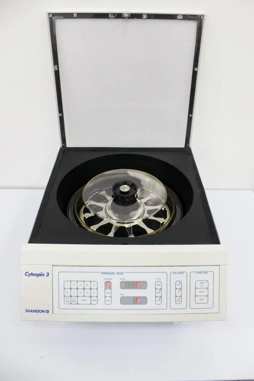 Shandon Cytospin 3 Cytocentrifuge Centrifugation Rotor Included Tested