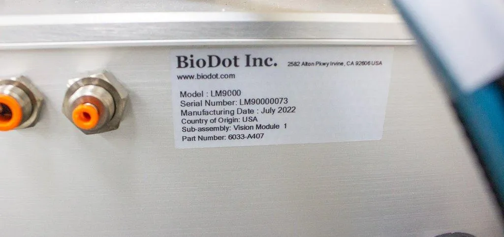 BIODOT LM9000 Auto Lamination System