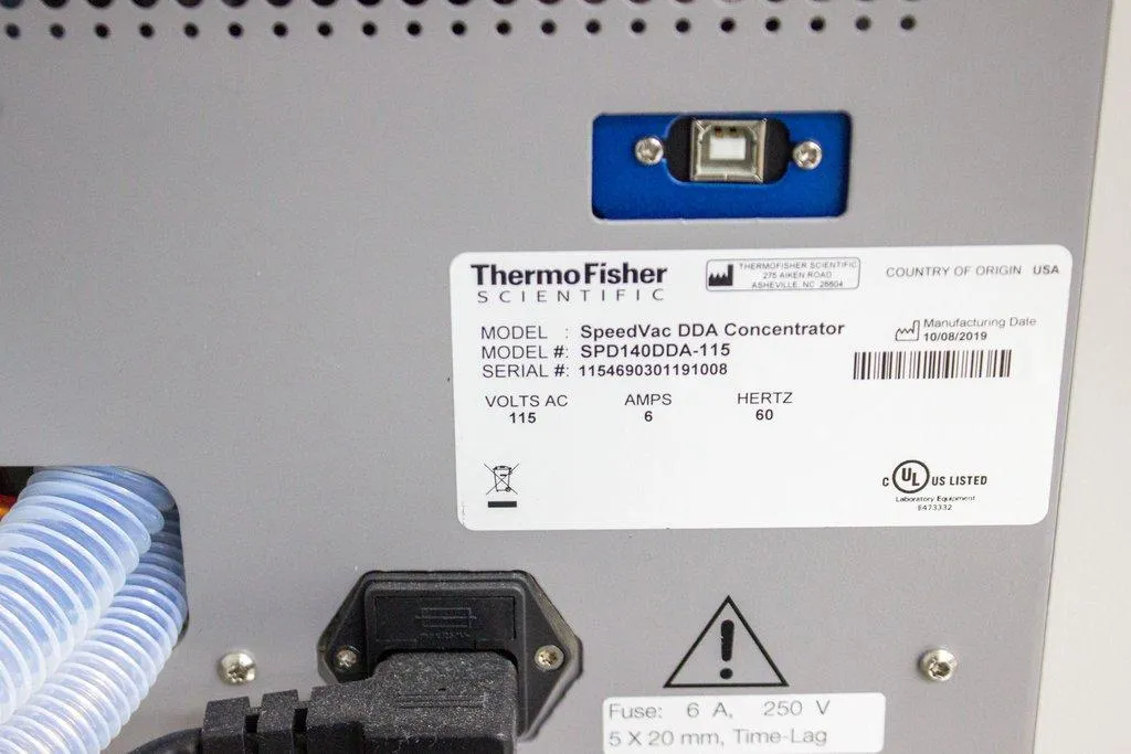 Thermo Savant SpeedVac SPD140DDA Vacuum Concentrator Nitrogen Evaporator