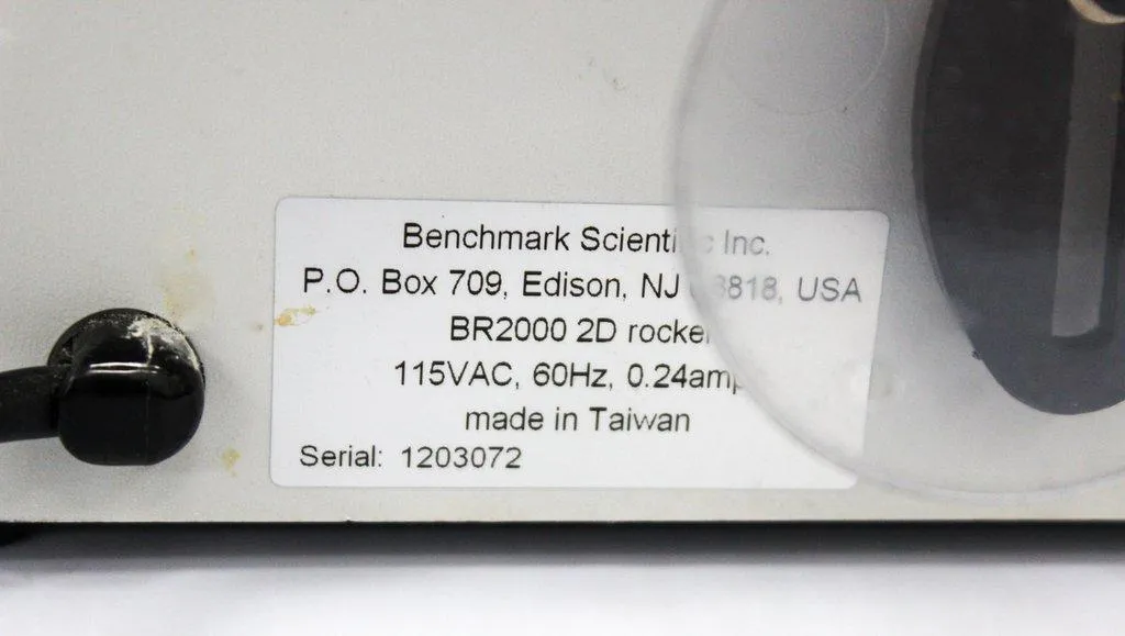 Benchmark BenchRocker 2D Vortexer Rotator Shaker Laboratory Equipment