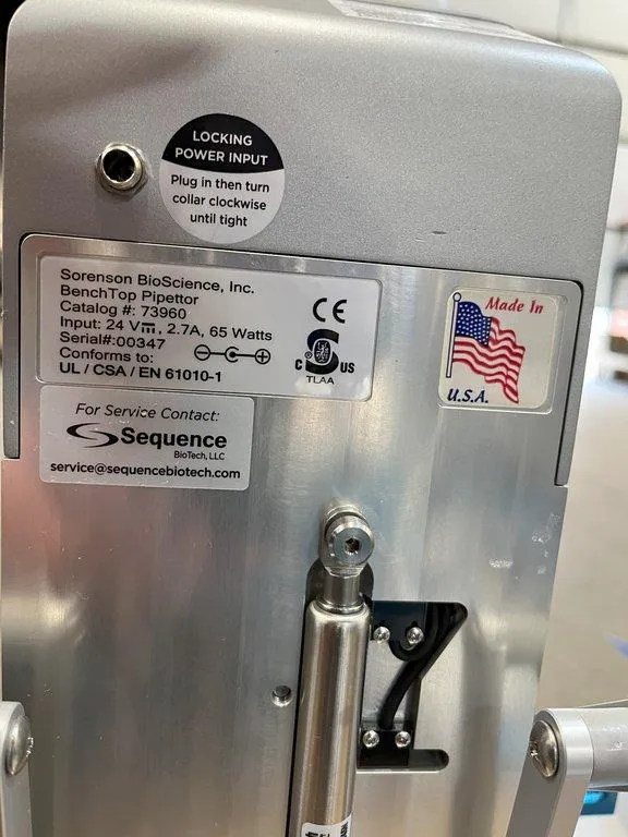 Sorenson Benchtop Pipettor