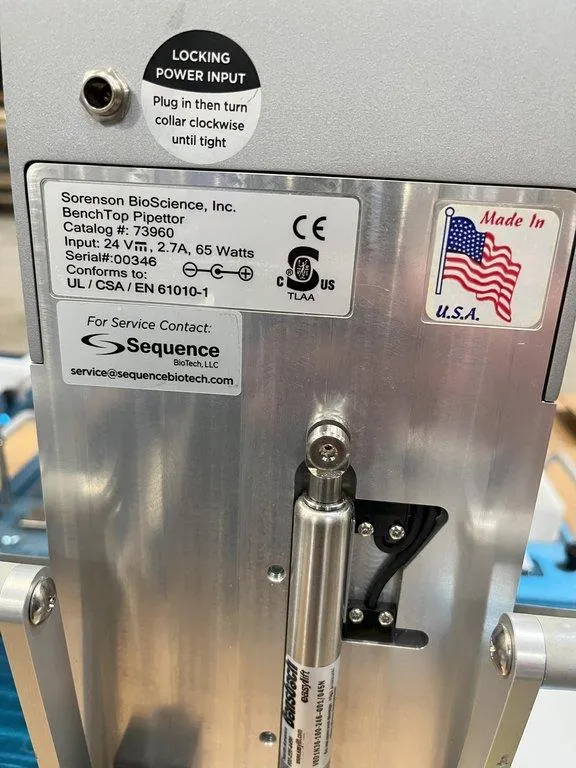 Sorenson Benchtop Pipettor 250/96