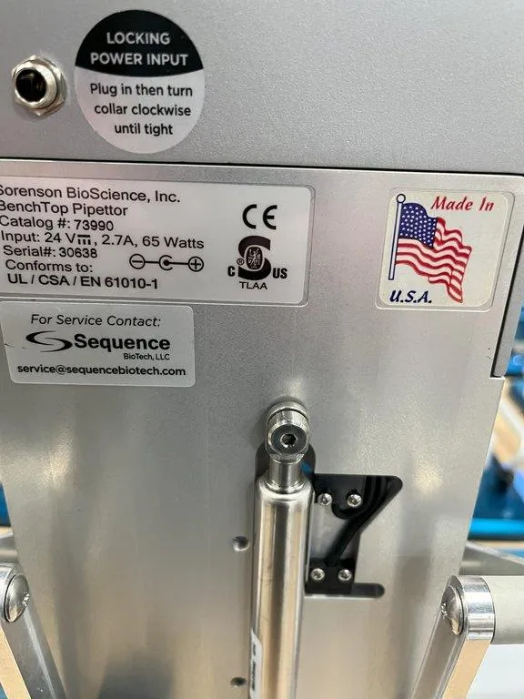Sorenson Benchtop Pipettor