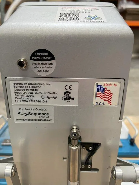 Sorenson Benchtop pipettor