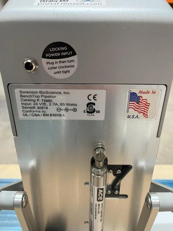 Sorenson Benchtop pipettor 20/96