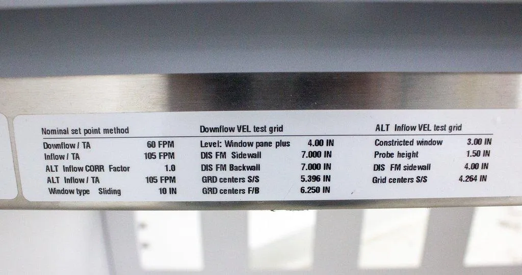 Panasonic MHE-N400A2-PA Biological Safety Cabinet