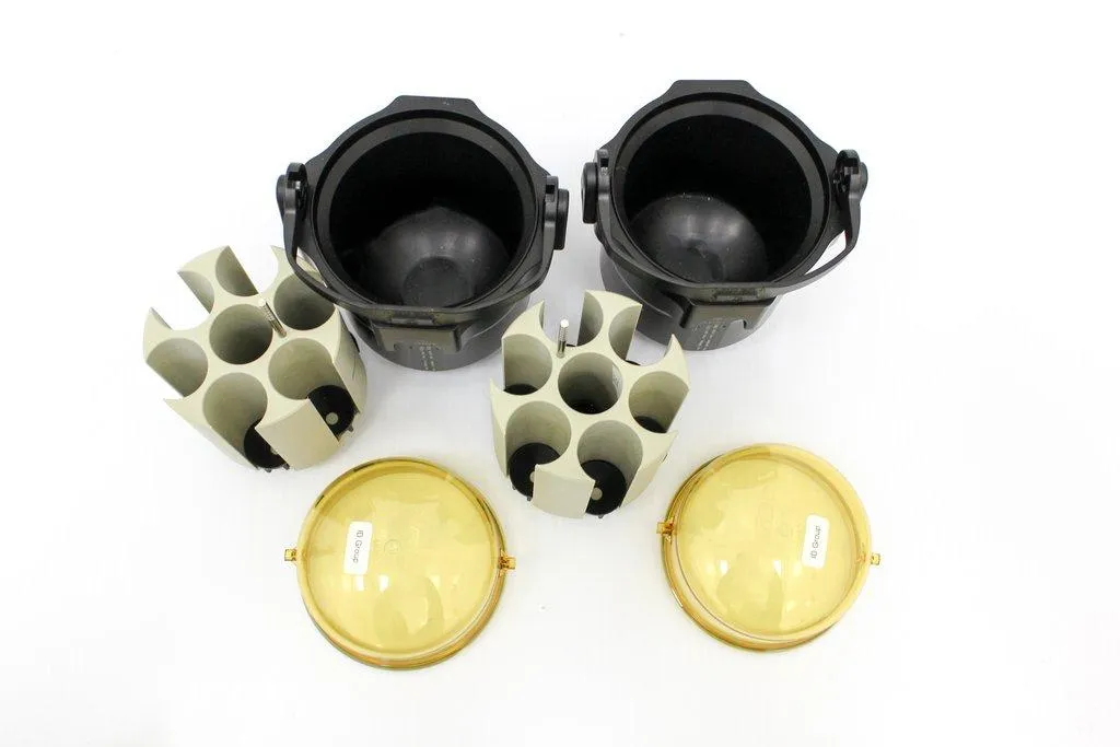 Hettich Swing Buckets 4890 Set of 2 with Lids for Rotanta 460-R Refrigerated Centrifuge