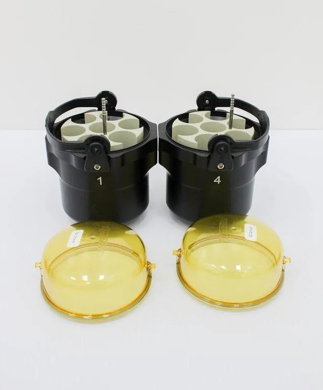 Hettich Swing Buckets 4890 Set of 2 with Lids for Rotanta 460-R Refrigerated Centrifuge