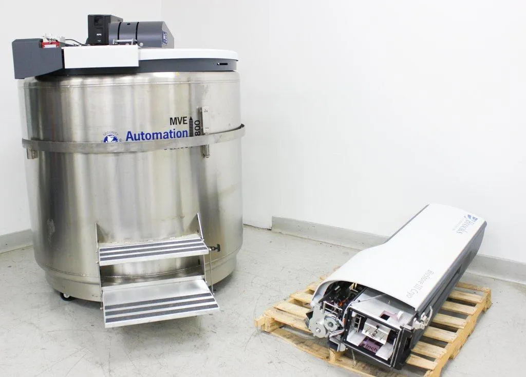 MVE BioStore III Cryo LN2 Automated Storage System -190C Freezer 252 Cryoboxes