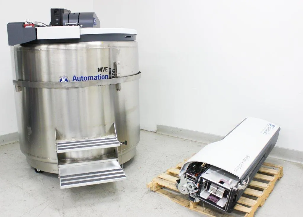 MVE BioStore III Cryo LN2 Automated Storage System -190C Freezer 252 Cryoboxes