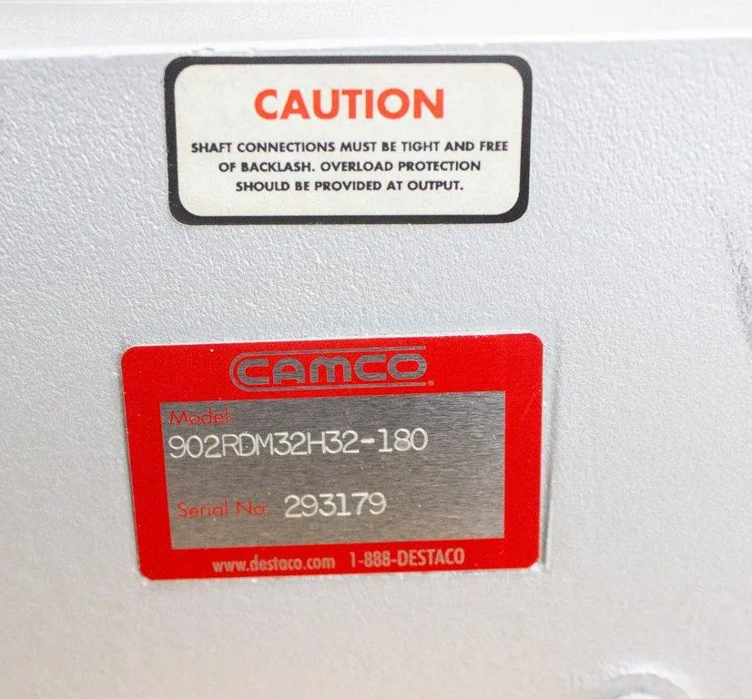 Camco 902RDM32H32-180 Rotary Index Drive 902RDM Series