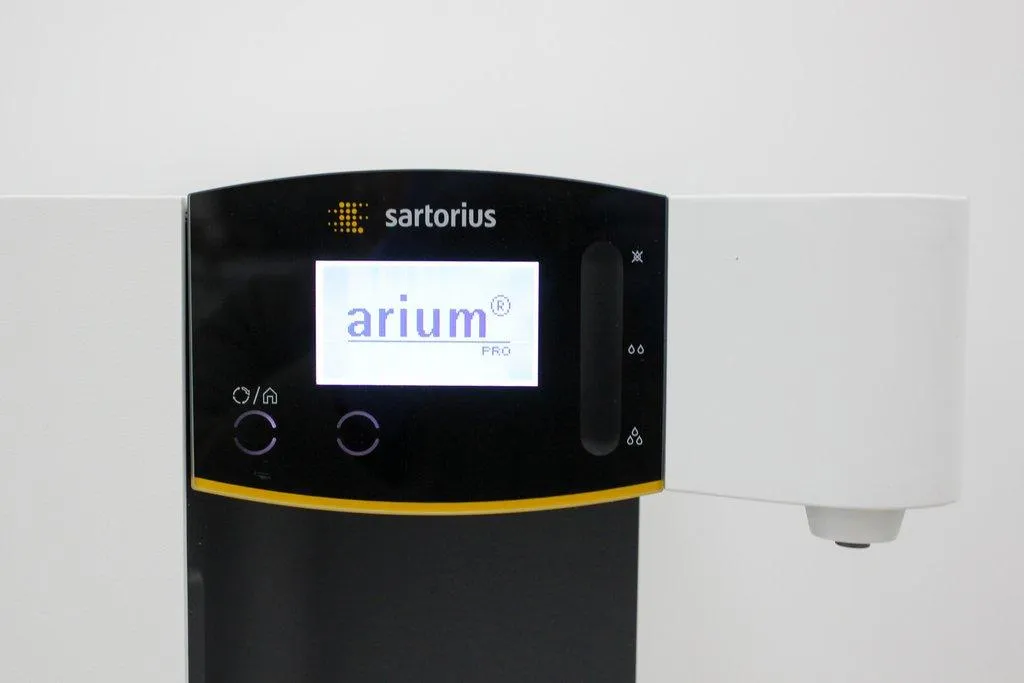 Sartorius Arium Pro UV Ultrapure Water Purification System Wall Mount H20PRO-VF-B 38305628