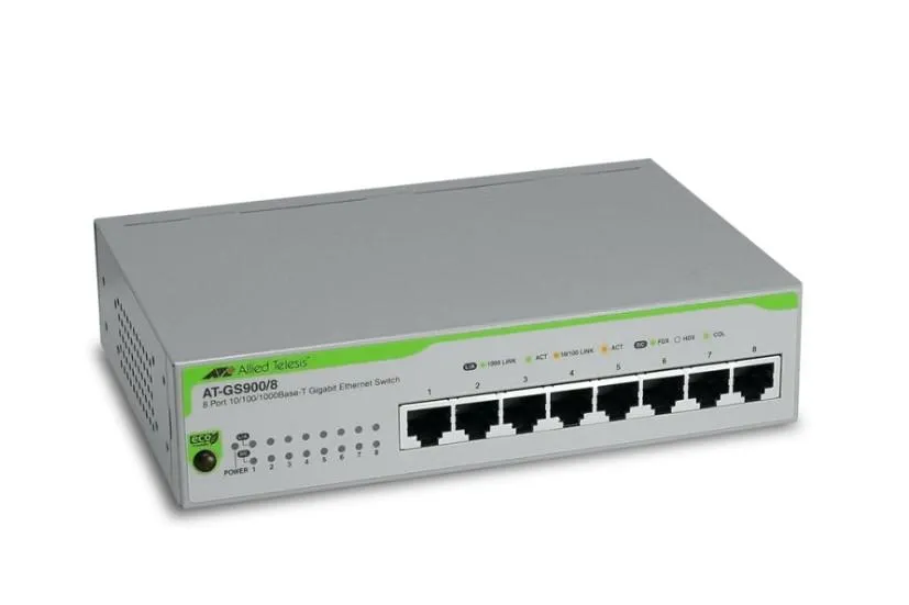 Allied Telesis AT-GS900/8 Network Switch