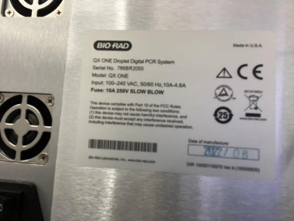 BIO-RAD QX ONE Droplet Digital PCR System