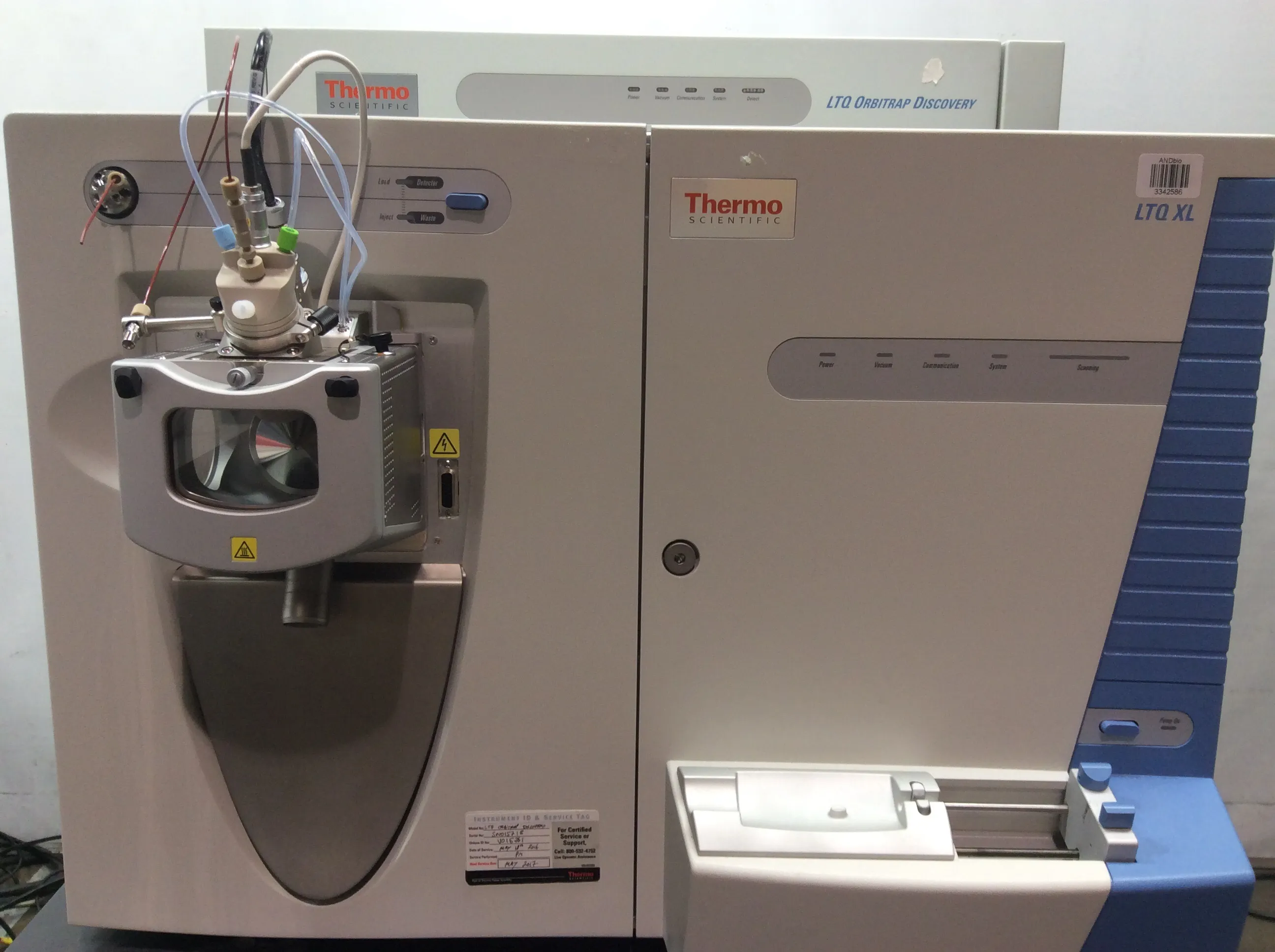 Thermo Fisher LTQ Orbitrap Discovery & LTQ XL Mass Spectrometer
