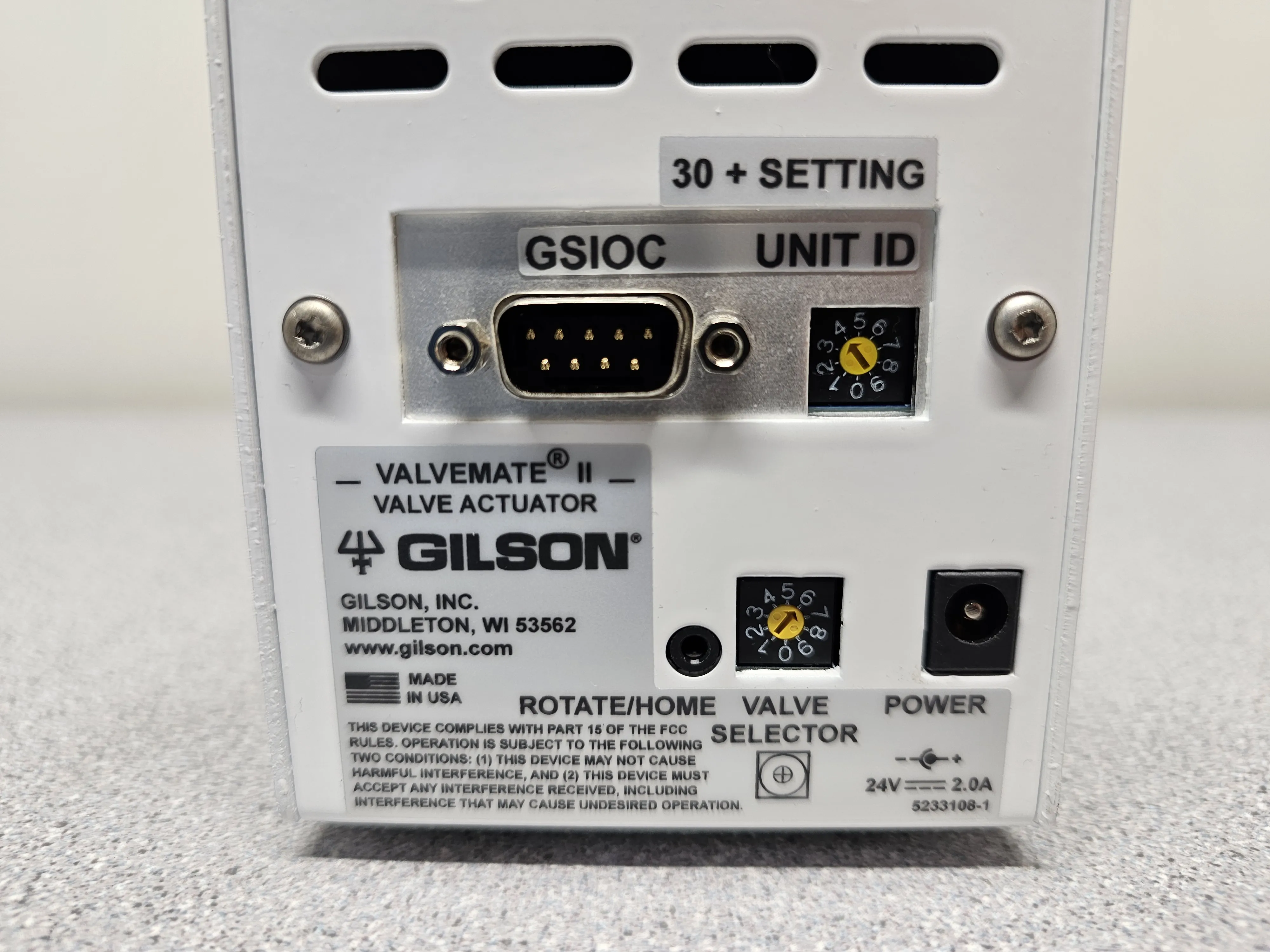 Gilson ValveMate II Valve Actuator for HPLC