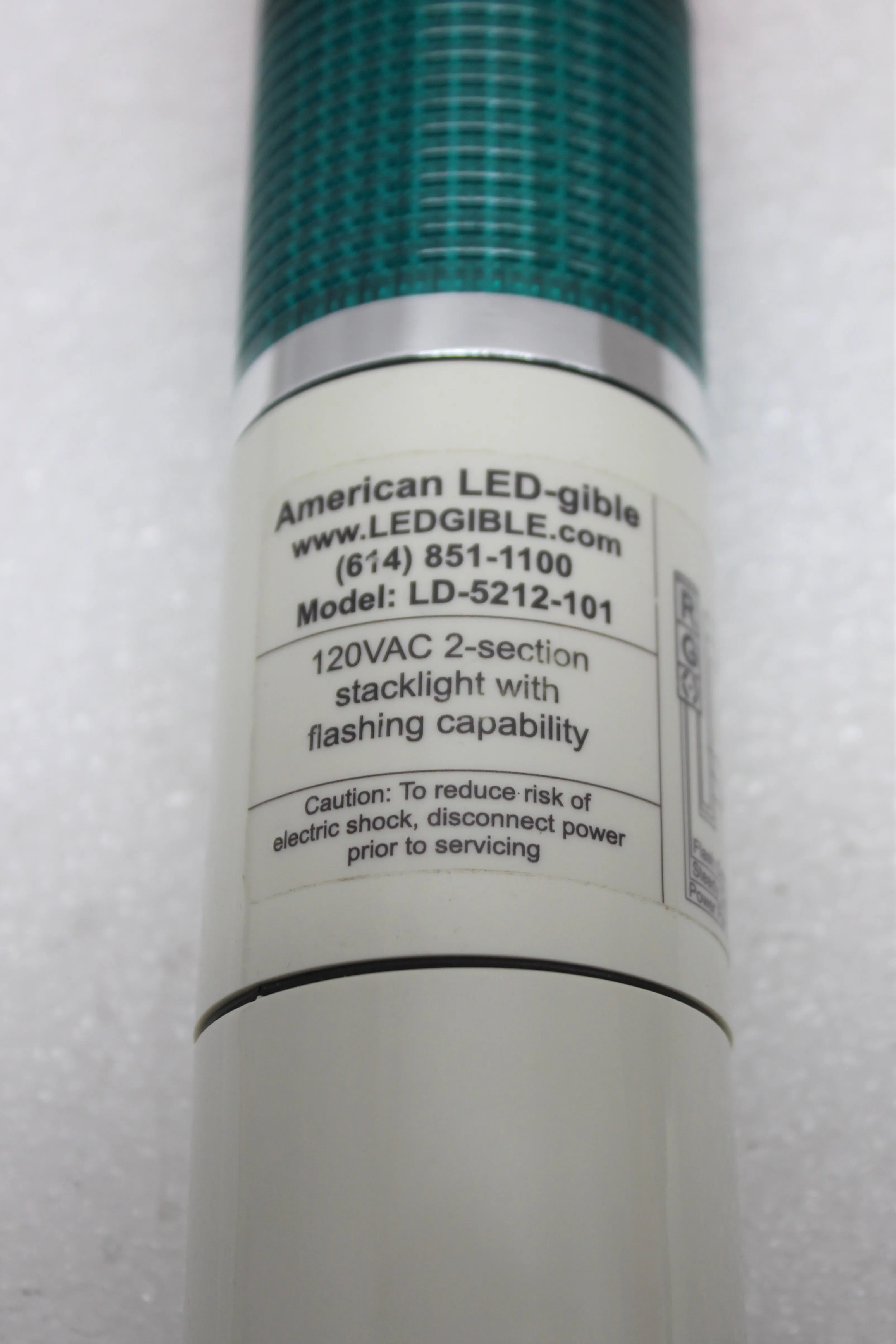 American Ledgible LD-5212-101 Lab Bench Tower Light Beacon