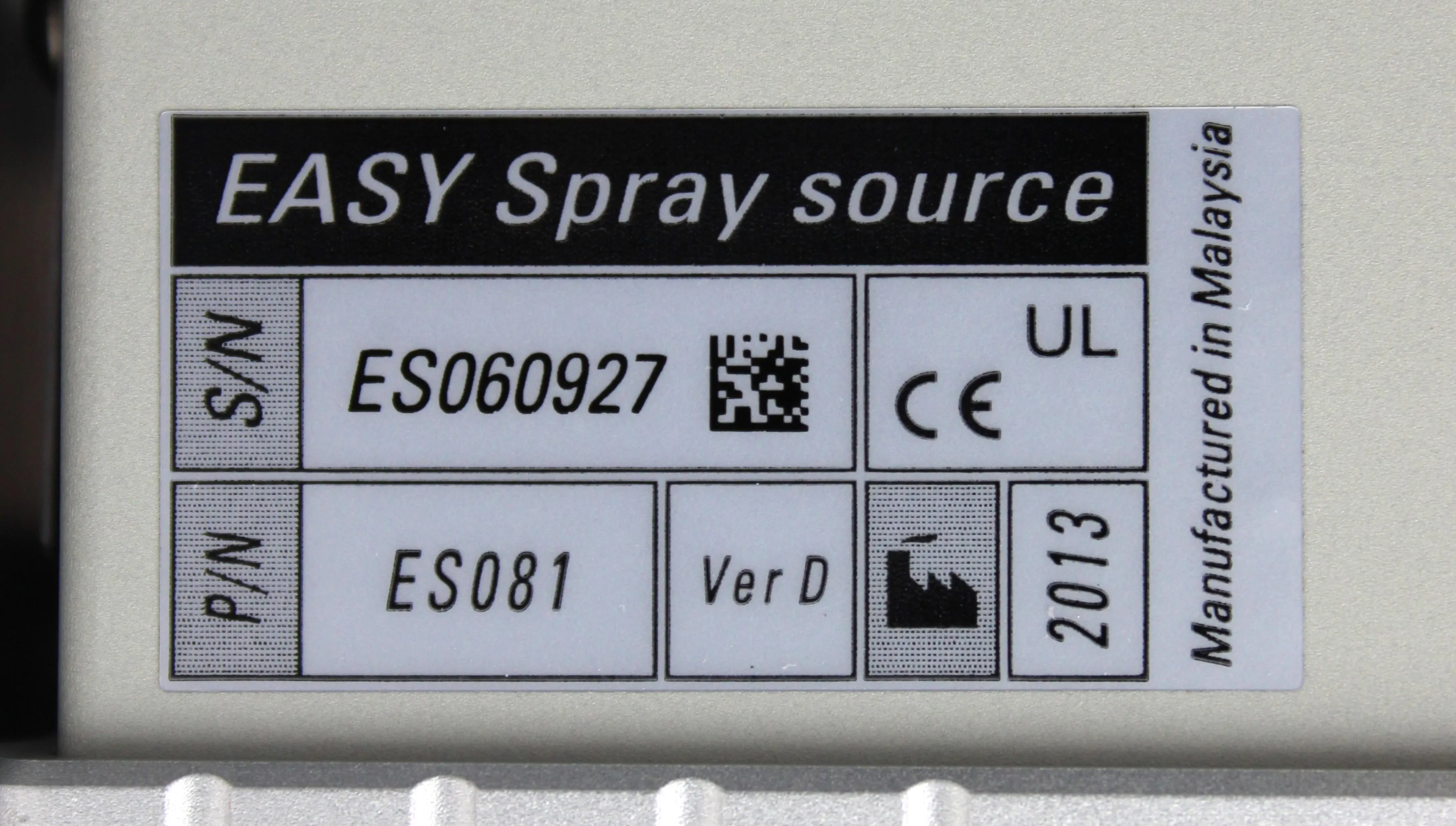 Thermo Scientific EASY-Spray Series Ion Source ES081