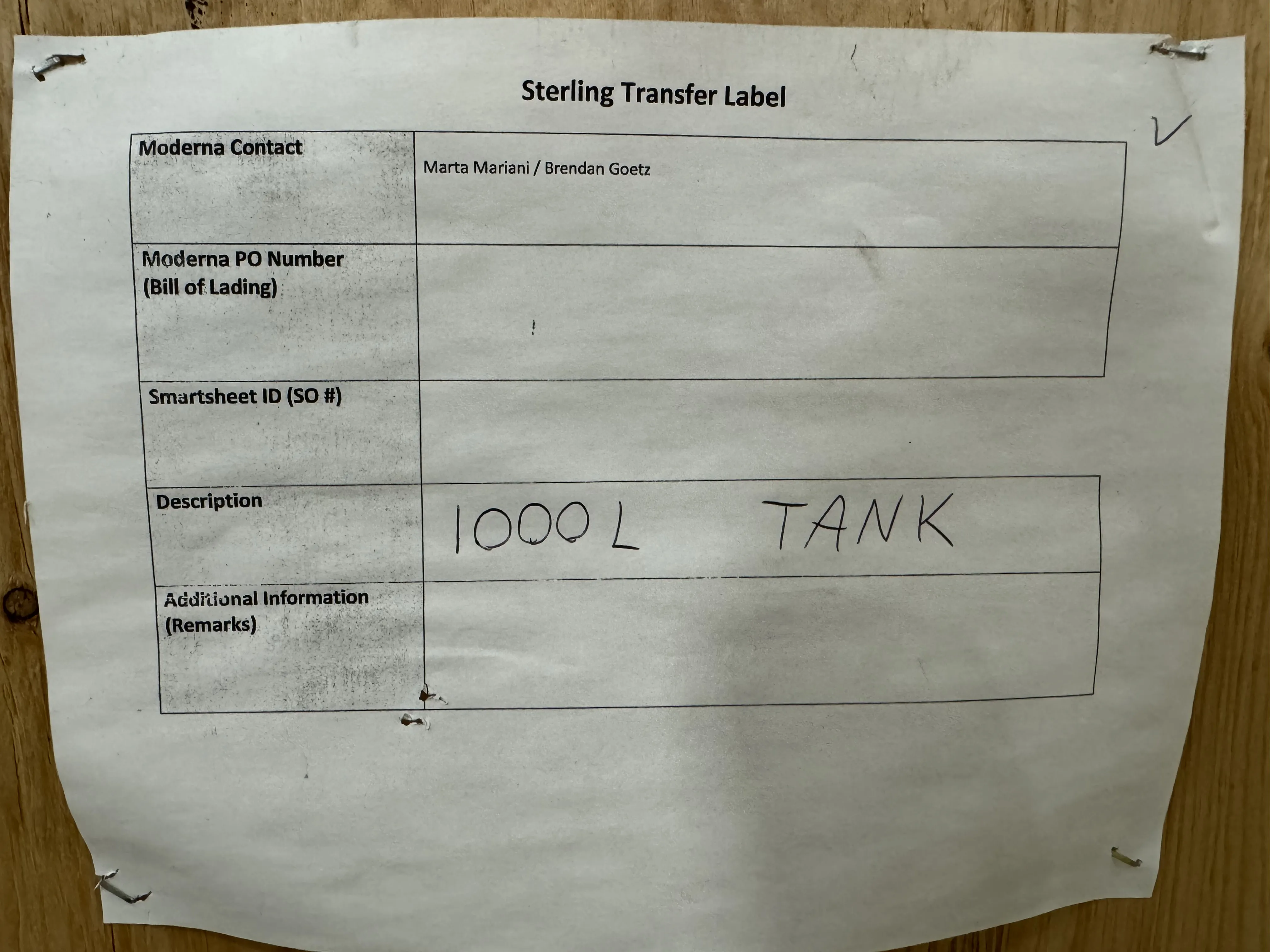 Custom 1000L Mixer Tank