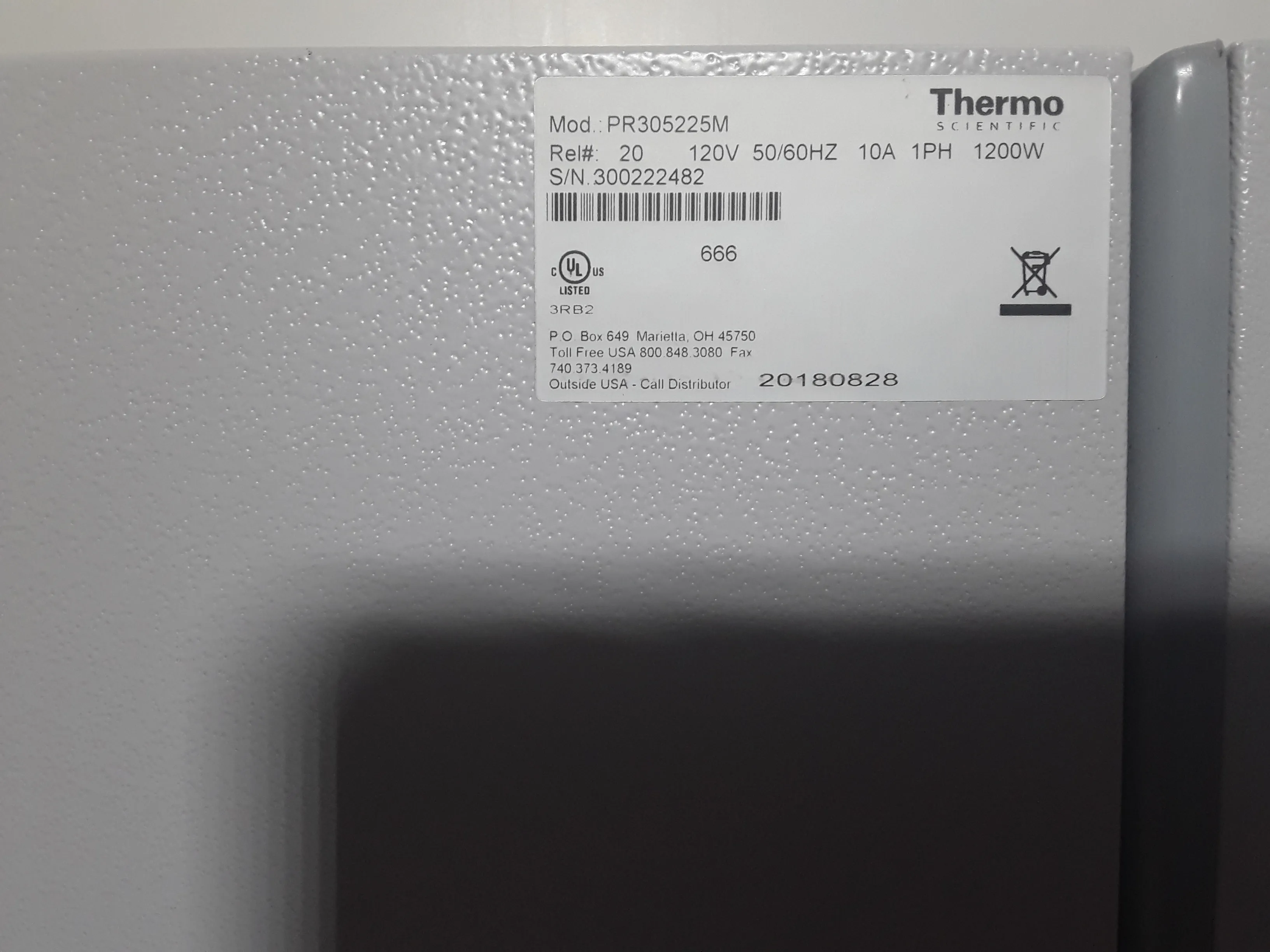 Thermo Fisher Precision Compact Oven PR305225M