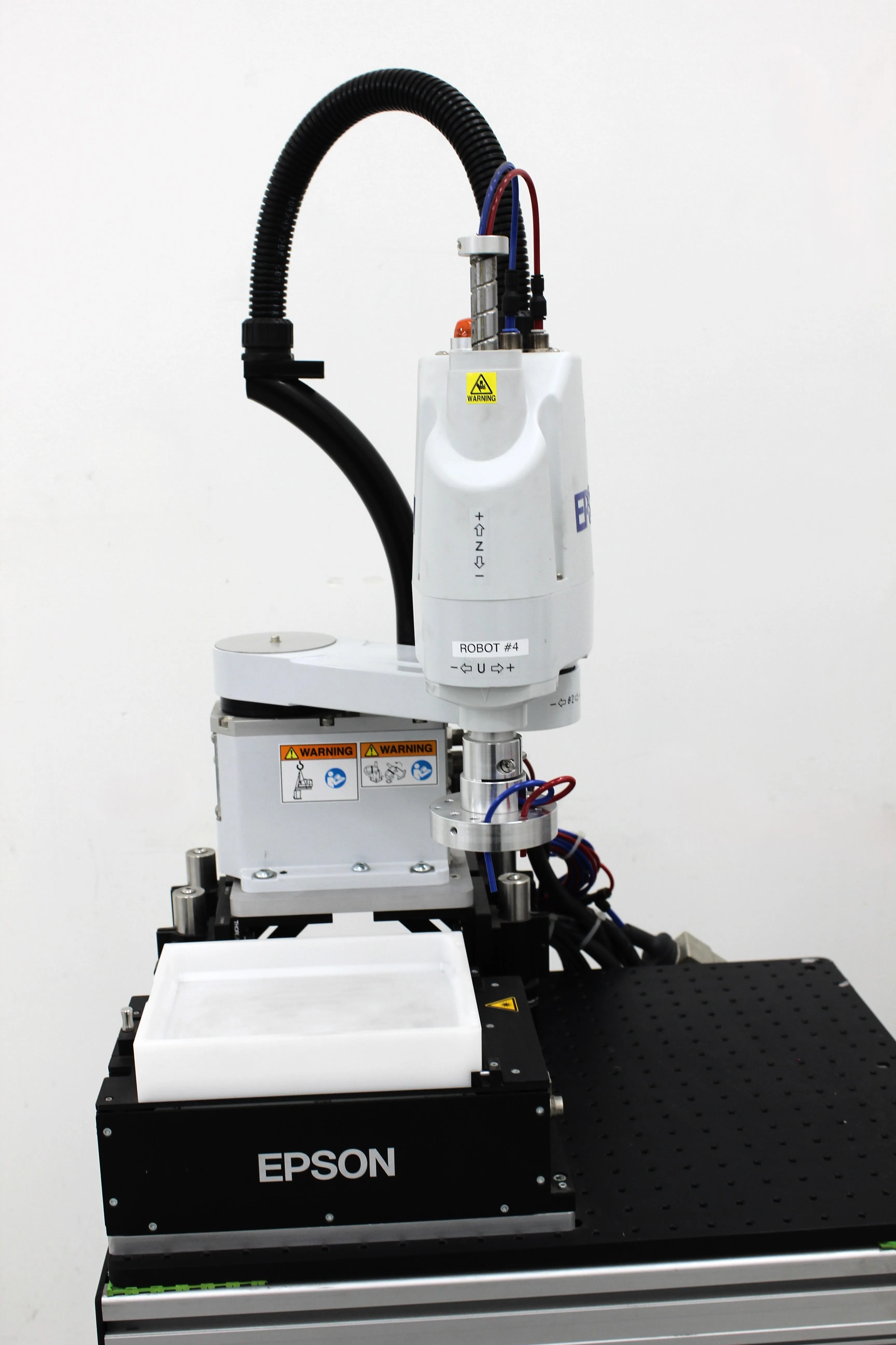 Epson G3-351S SCARA Industrial Robot on Custom Mobile Cart