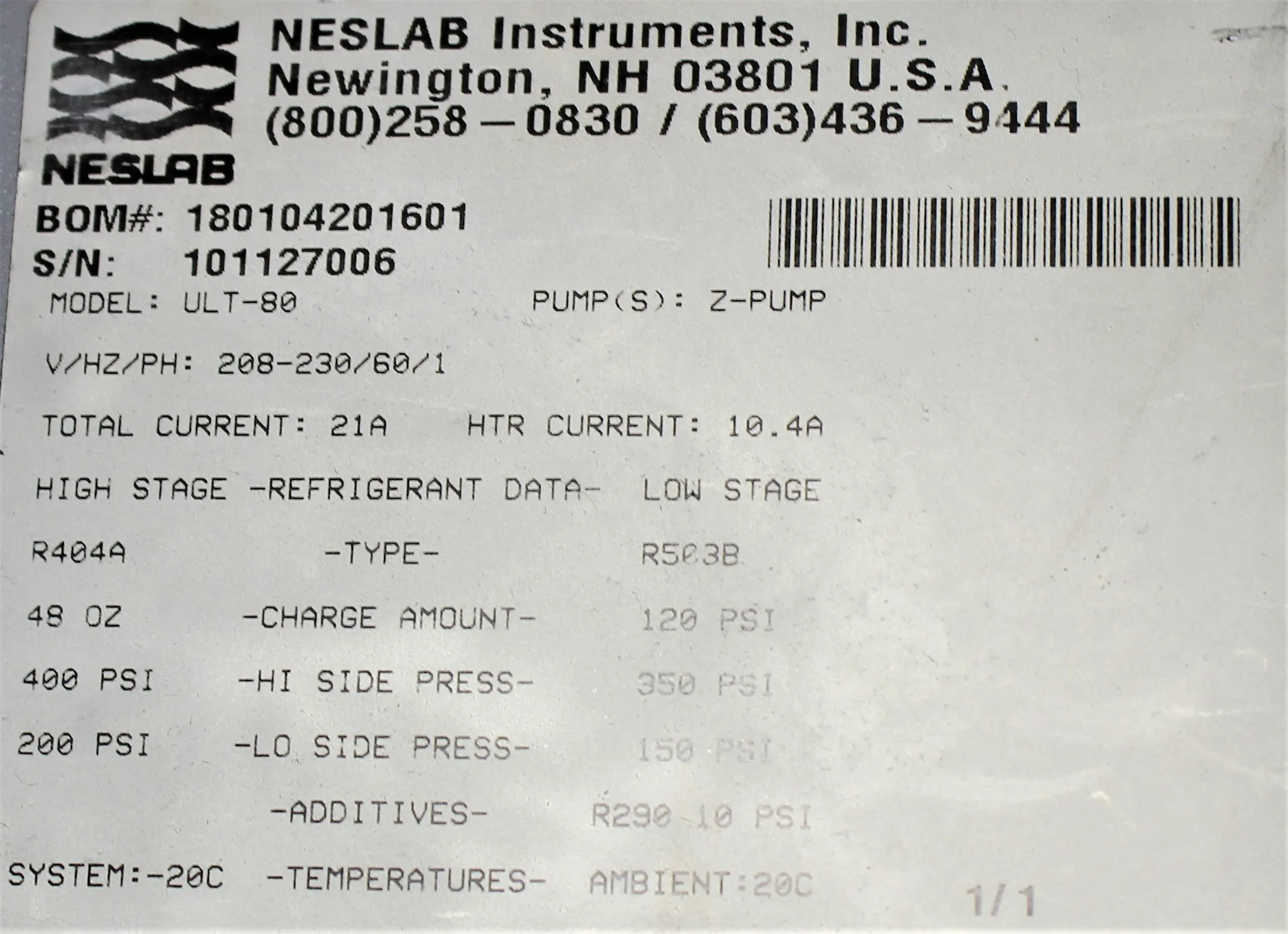 Neslab ULT-80 Circulator Water Bath