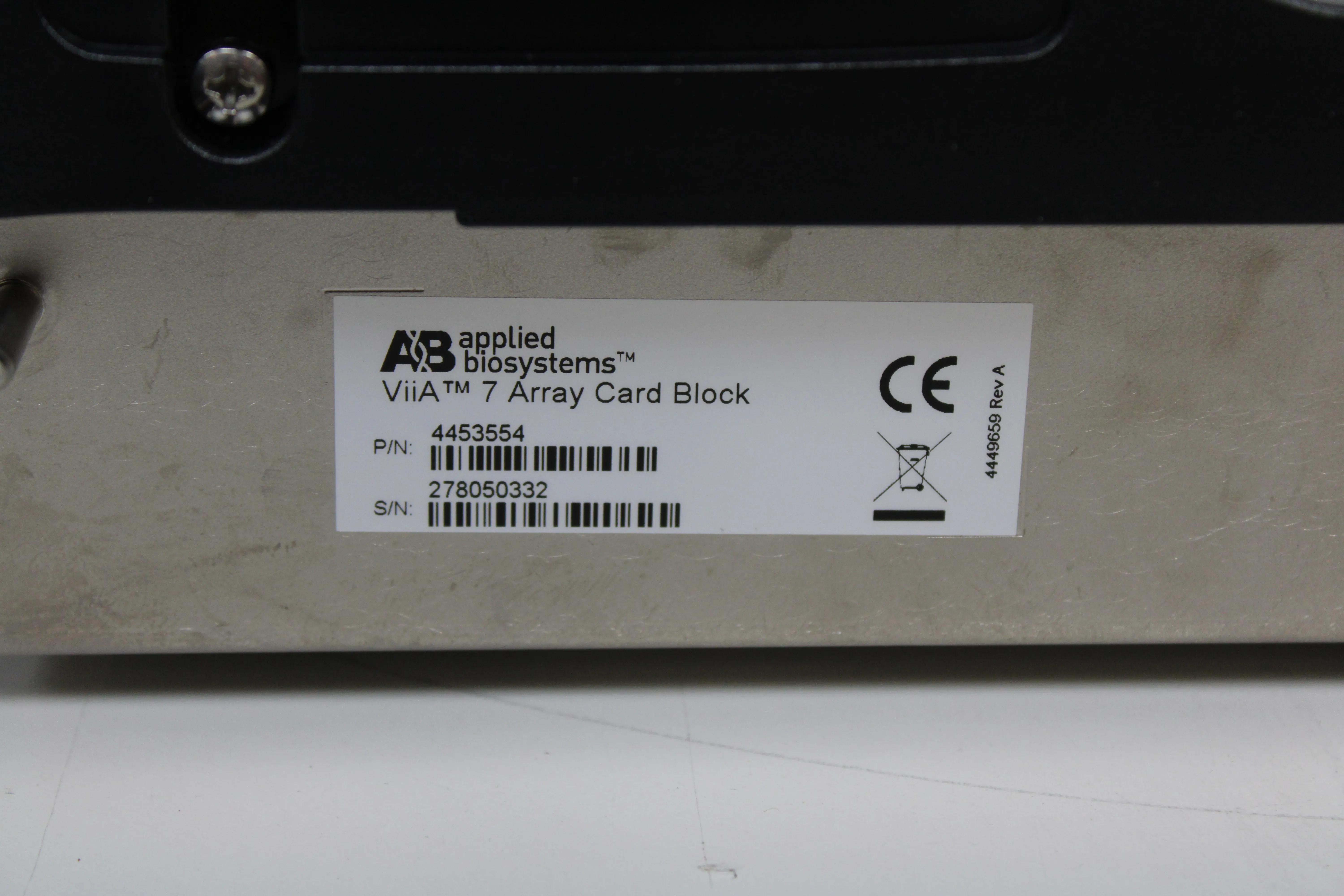 Applied Biosystems ViiA 7 Array Card Block 4453554