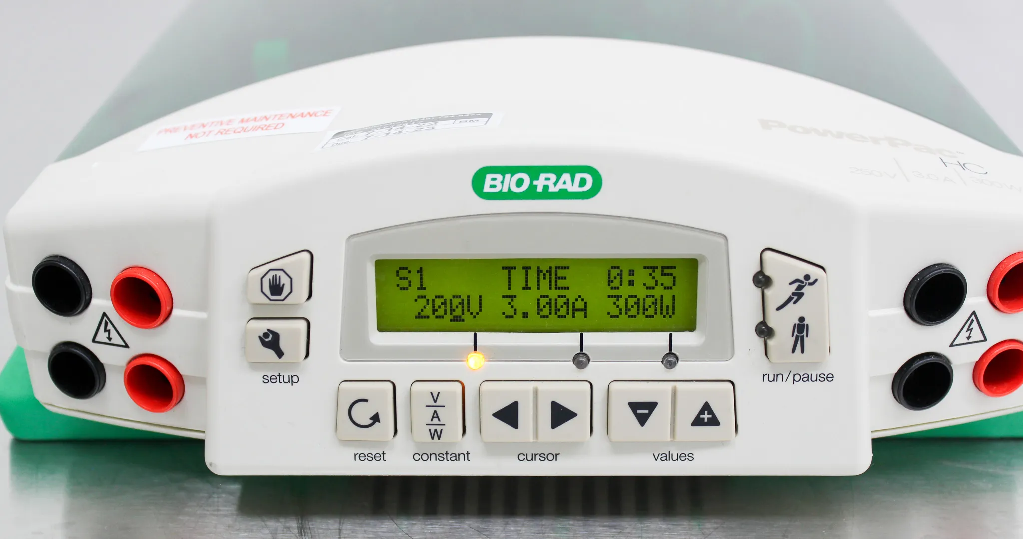 Bio-Rad PowerPac HC Electrophoresis Power Supply 250V 120V/220V 50Hz/60Hz