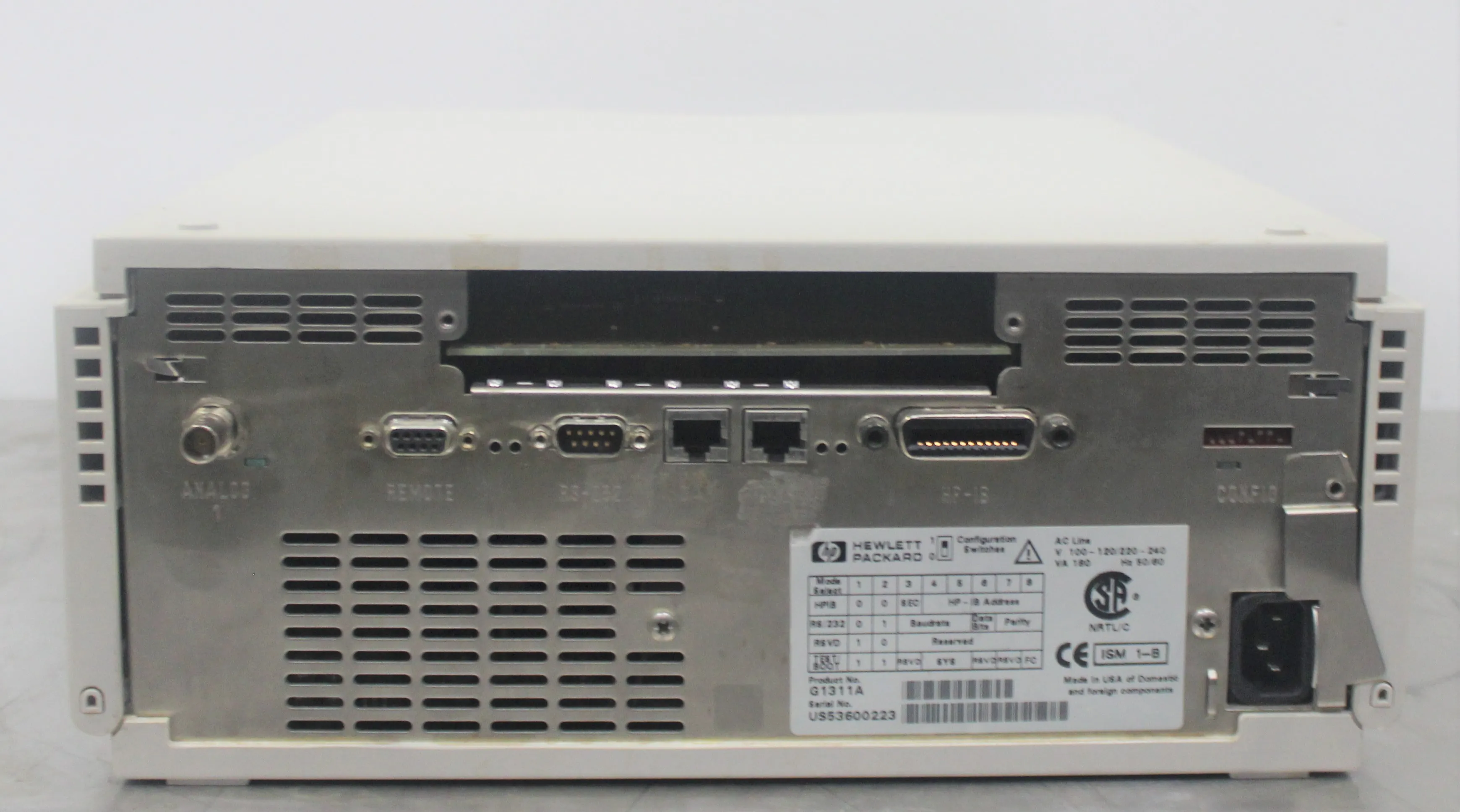 Hewlett Packard G1311A HPLC Pump