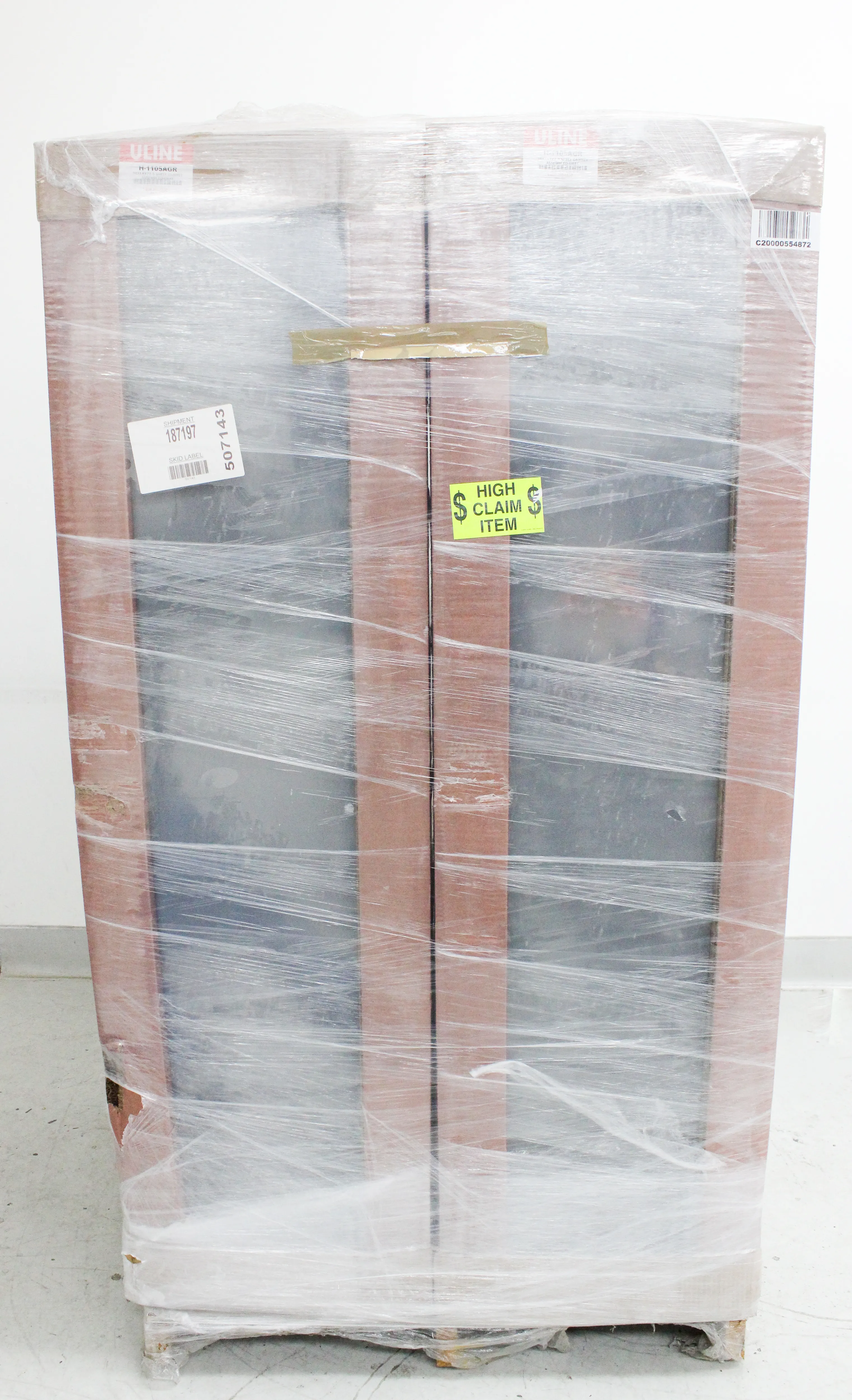Uline H-115AGR Industrial Storage & Safety Cabinet - 36x18x72 - Gray, Brand New