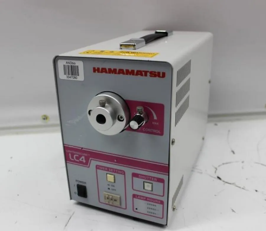 Hamamastu Lightningcure UV Spot Lightsource LC4
