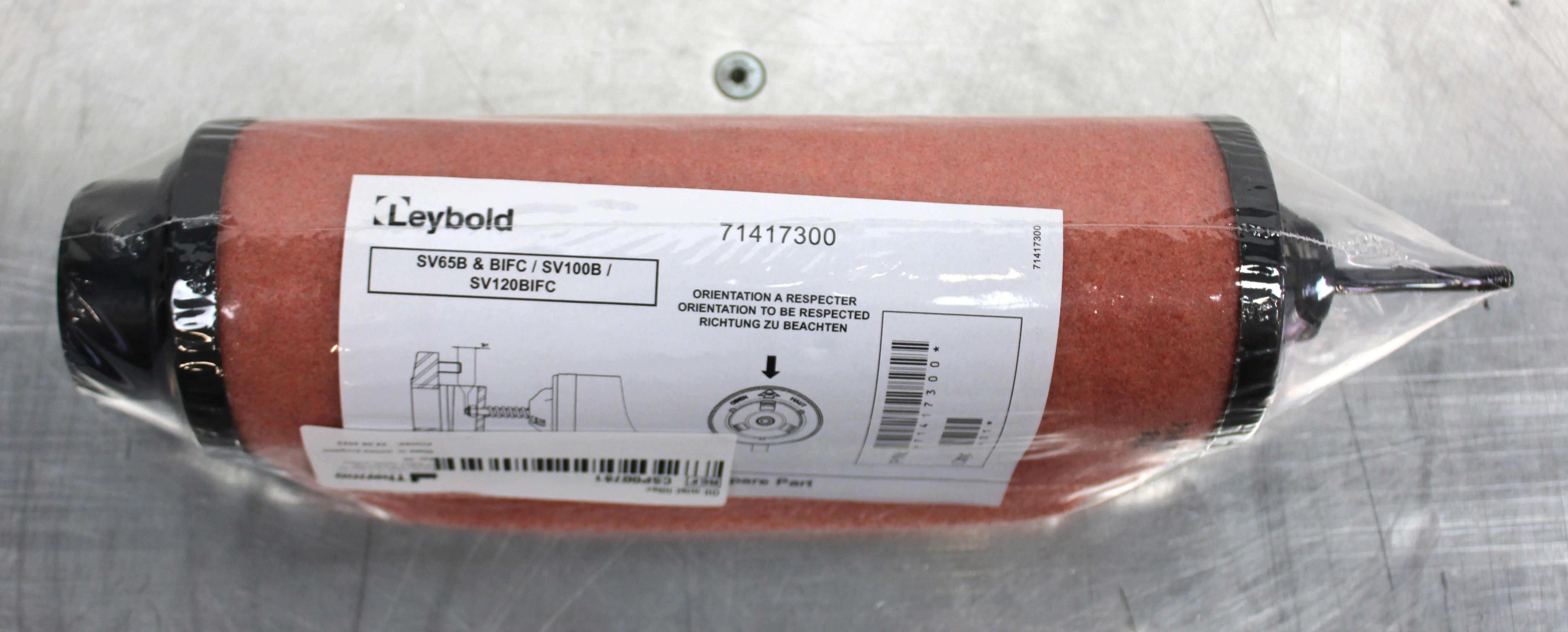 LEYBOLD Exhaust Filter Cartridge for SOGEVAC SV 65-120