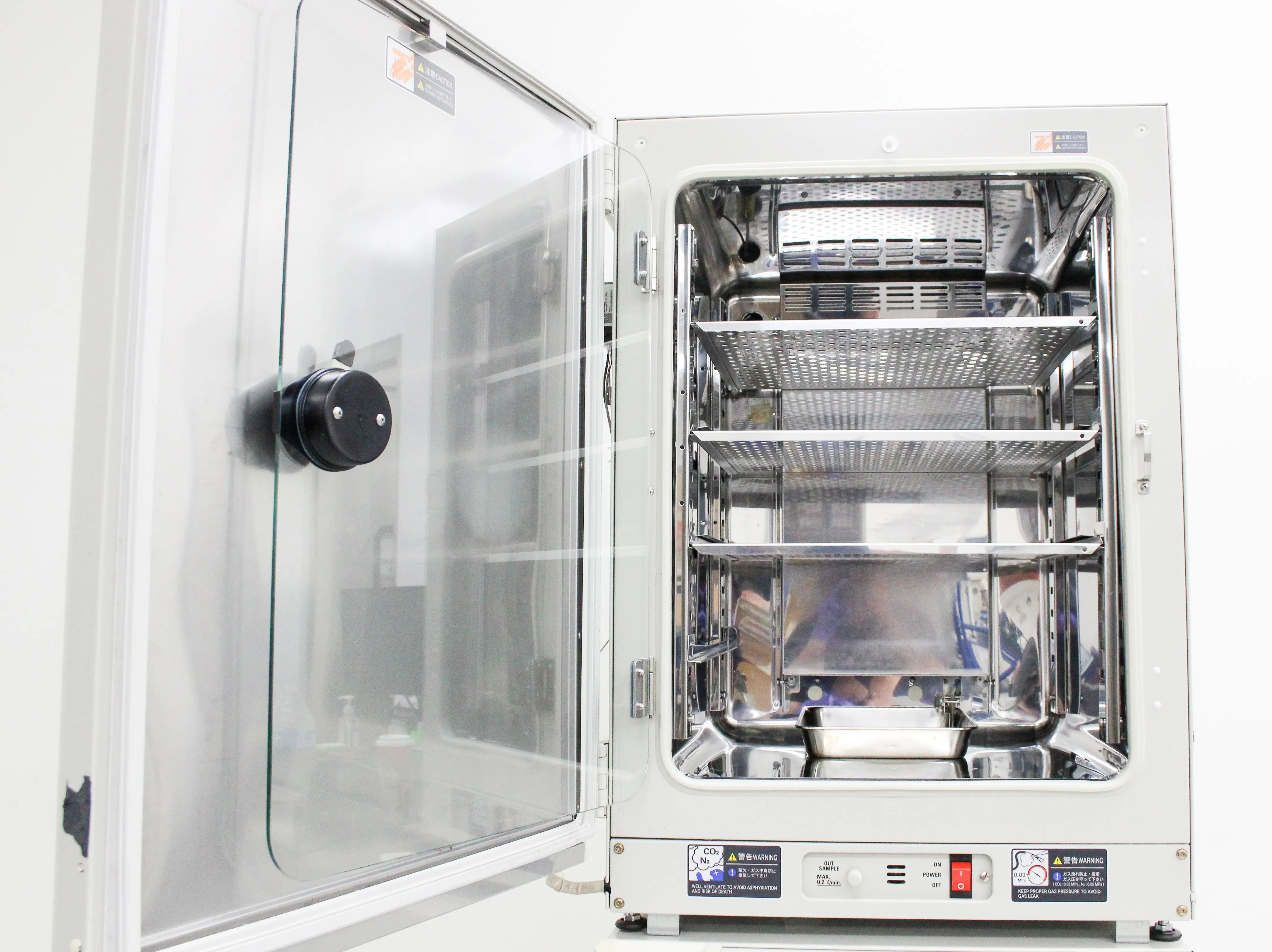 Sanyo MCO-18AIC CO2 Incubator 170L 5-50C Infrared Sensor Stainless Steel