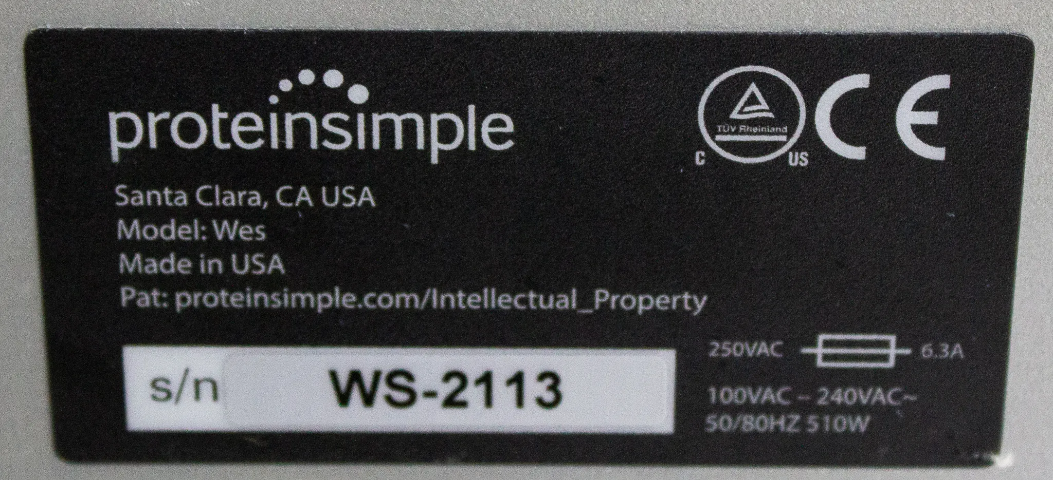 ProteinSimple Wes Western Blot System