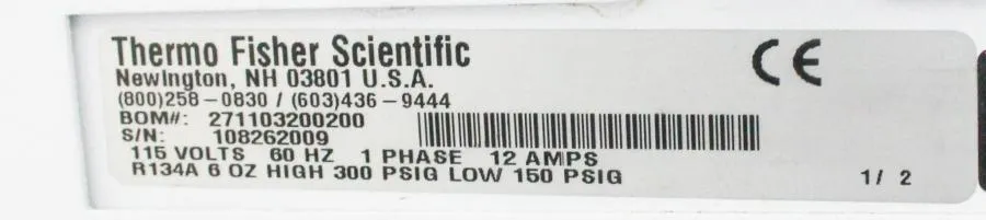 Thermo Scientific Neslab RTE 7 Digital Plus Recirculating Chiller 271103200200