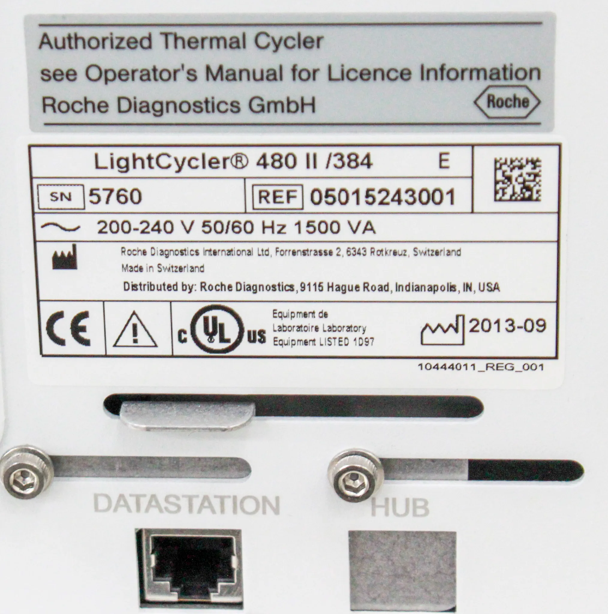Roche LightCycler 480 II, 384 PCR Thermal Cycler