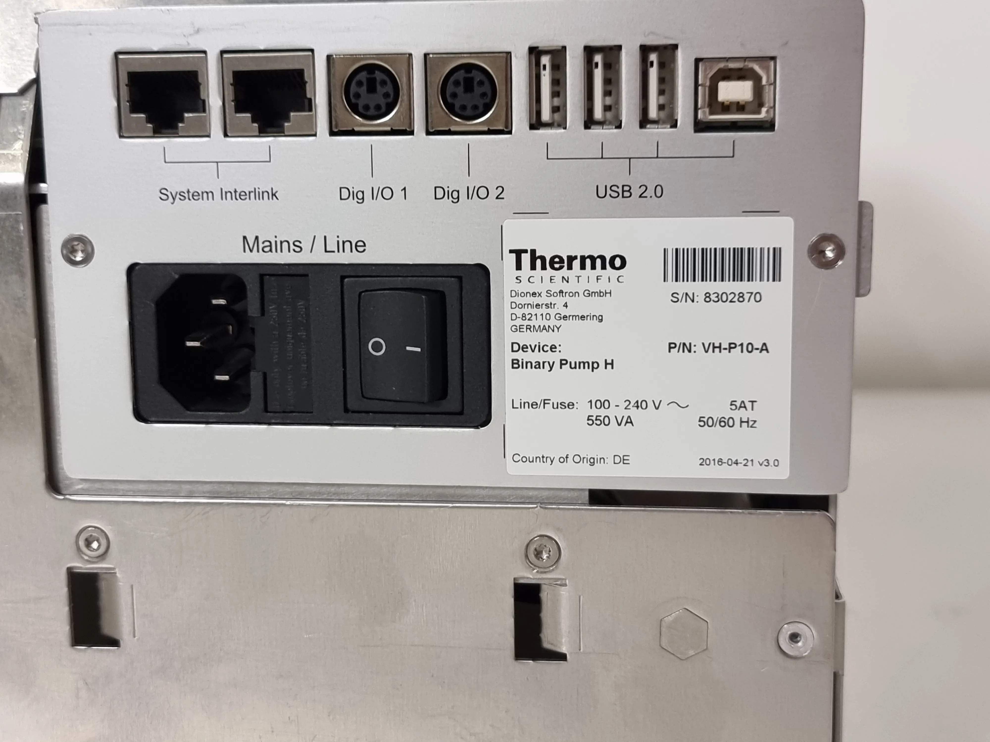 Thermo Scientific Vanquish Binary Pump H