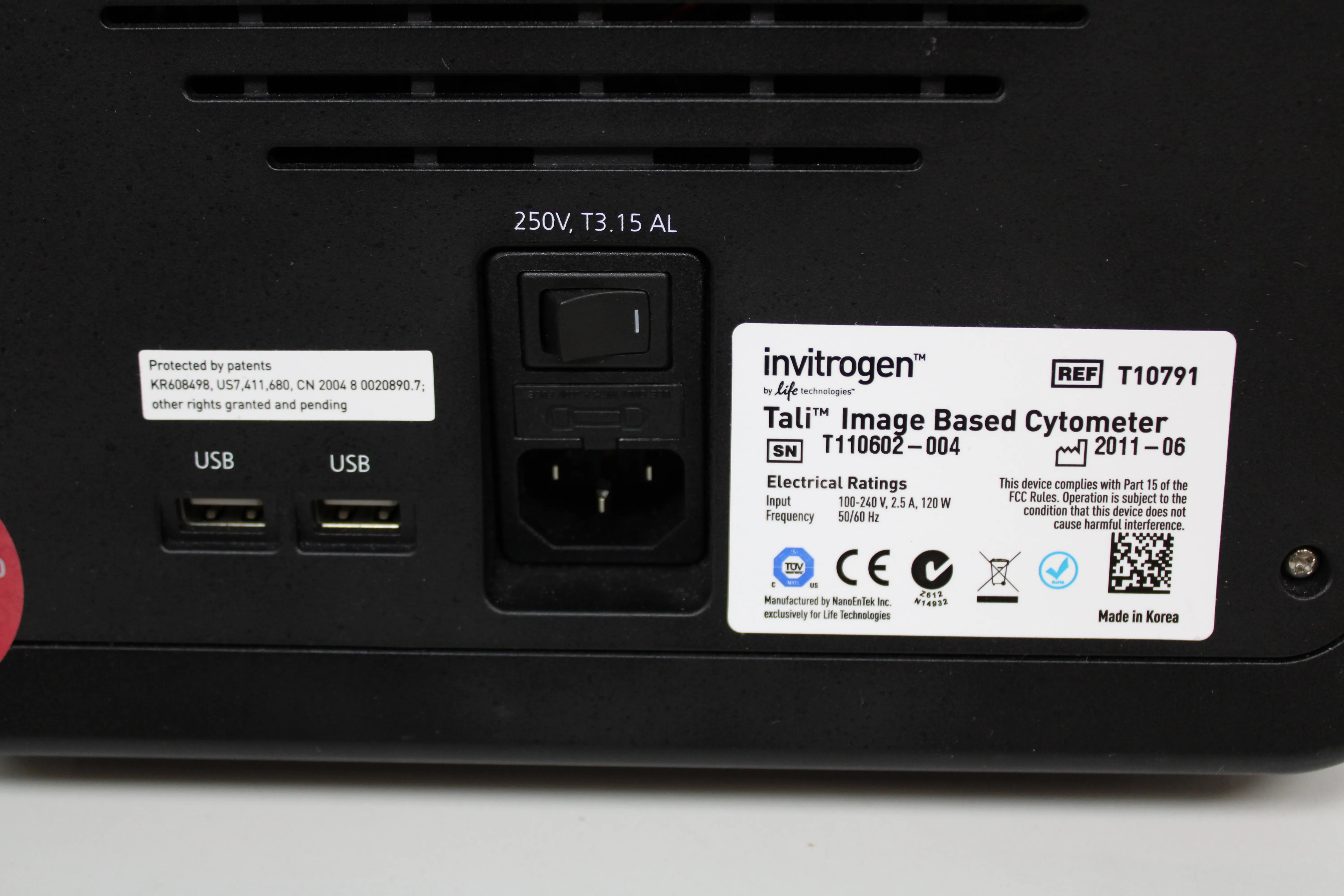 Invitrogen Tali Image-Based Cytometer T10791 Cell Counter