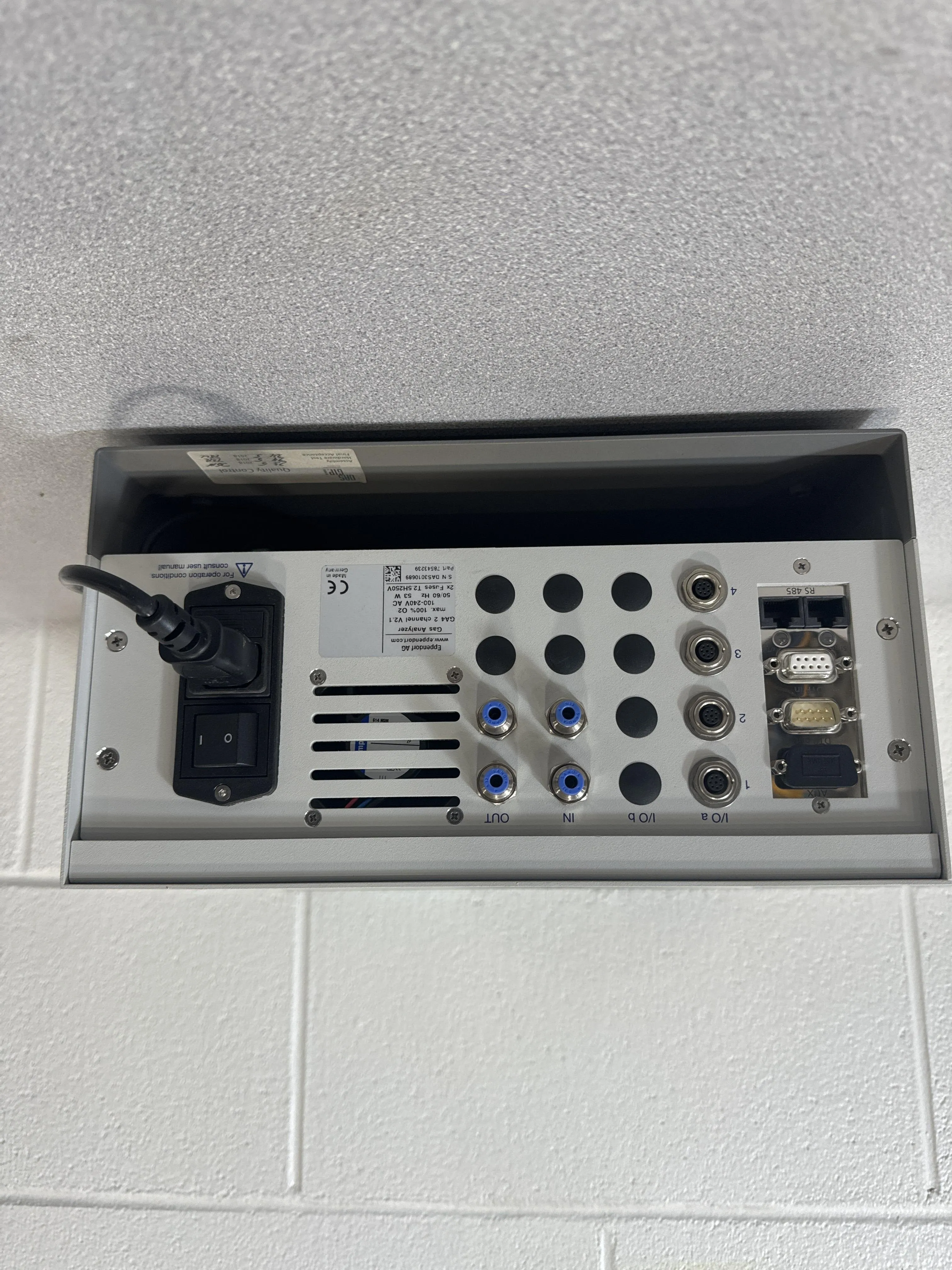 Eppendorf DASGIPGA4 Exhaust Analyzing Module 76DGGA1EX